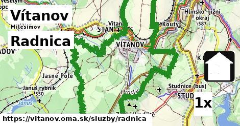 Radnica, Vítanov