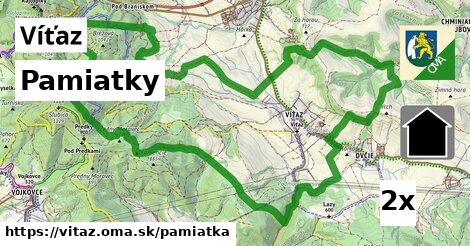 pamiatky v Víťaz