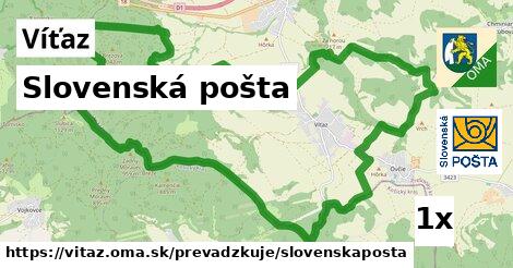 Slovenská pošta, Víťaz