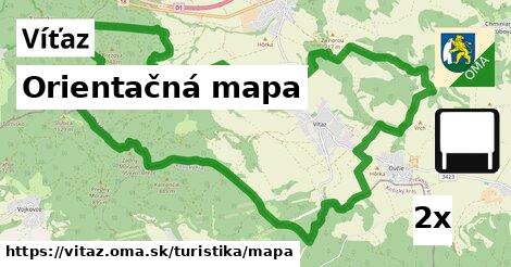 Orientačná mapa, Víťaz