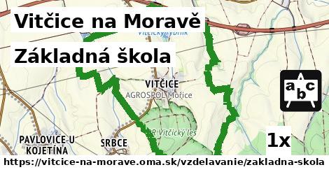 Základná škola, Vitčice na Moravě