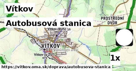 Autobusová stanica, Vítkov