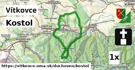 Kostol, Vítkovce