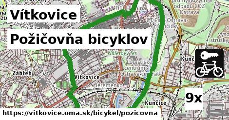 Požičovňa bicyklov, Vítkovice