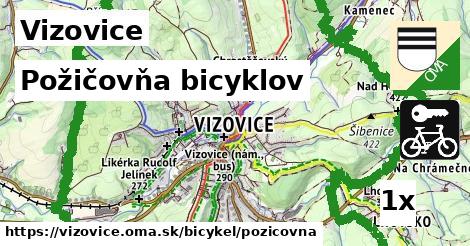 Požičovňa bicyklov, Vizovice
