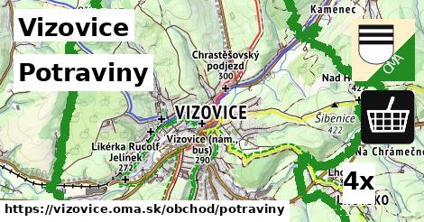 Potraviny, Vizovice