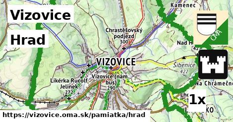 Hrad, Vizovice