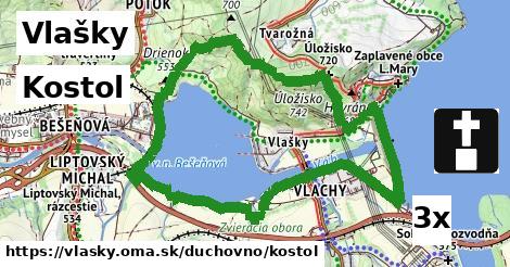 kostol v Vlašky