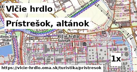 Prístrešok, altánok, Vlčie hrdlo