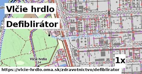 Defiblirátor, Vlčie hrdlo