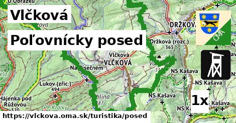 Poľovnícky posed, Vlčková