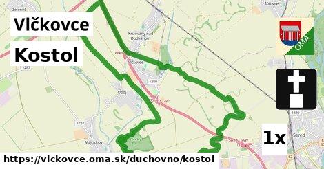 Kostol, Vlčkovce