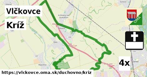 Kríž, Vlčkovce