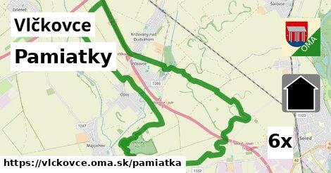 pamiatky v Vlčkovce