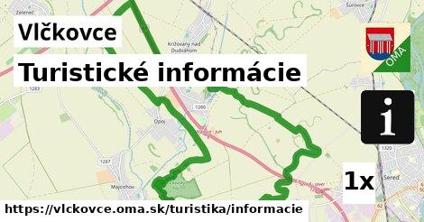 Turistické informácie, Vlčkovce