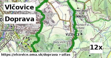 doprava v Vlčovice