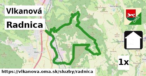 Radnica, Vlkanová