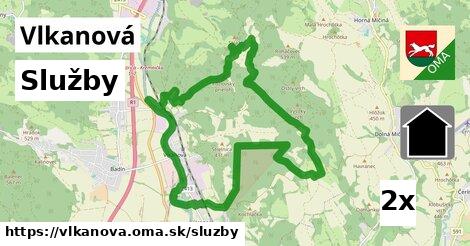 služby v Vlkanová