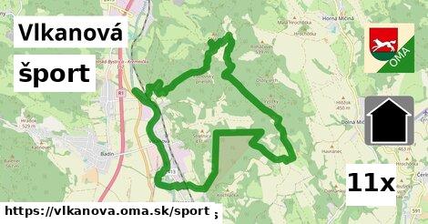 šport v Vlkanová