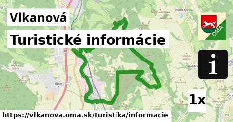 Turistické informácie, Vlkanová