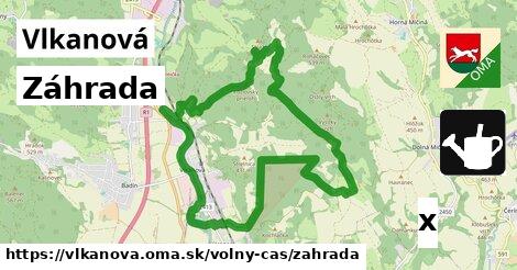 Záhrada, Vlkanová