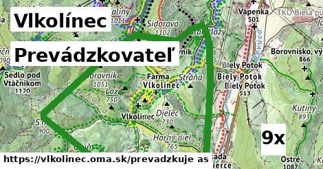 prevádzkovateľ v Vlkolínec