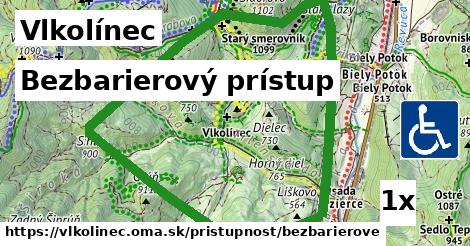 Bezbarierový prístup, Vlkolínec