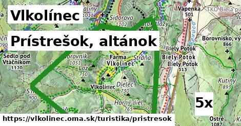 Prístrešok, altánok, Vlkolínec