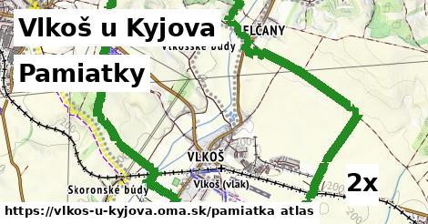 pamiatky v Vlkoš u Kyjova