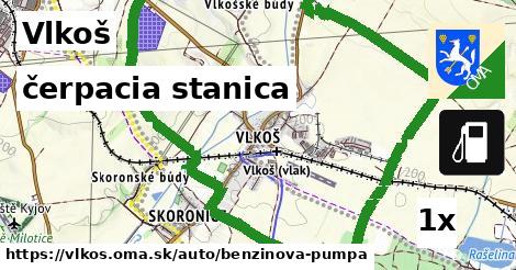 čerpacia stanica, Vlkoš