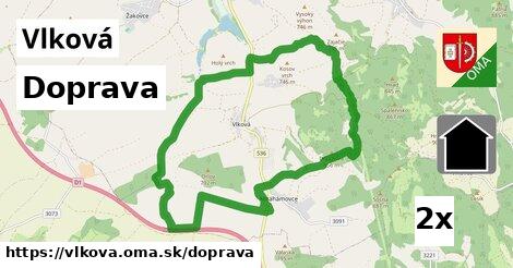 doprava v Vlková