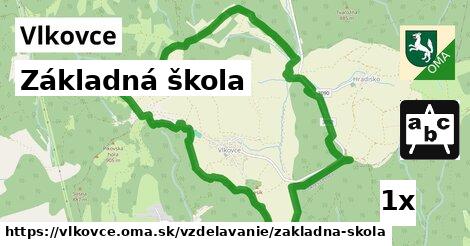 Základná škola, Vlkovce