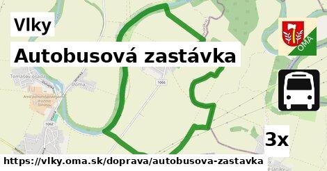 Autobusová zastávka, Vlky