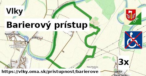 Barierový prístup, Vlky