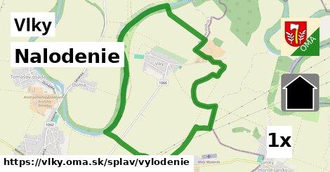 Nalodenie, Vlky