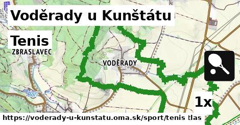 Tenis, Voděrady u Kunštátu