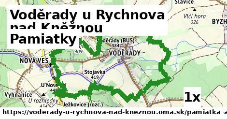 pamiatky v Voděrady u Rychnova nad Kněžnou