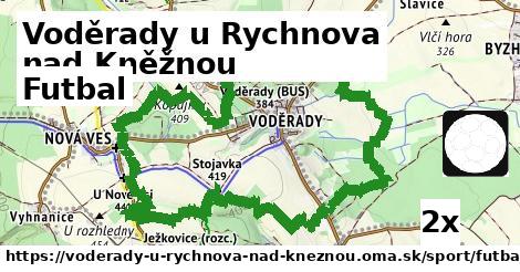 Futbal, Voděrady u Rychnova nad Kněžnou