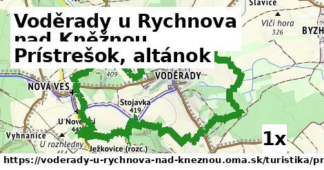 Prístrešok, altánok, Voděrady u Rychnova nad Kněžnou