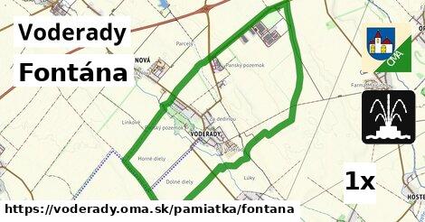 Fontána, Voderady