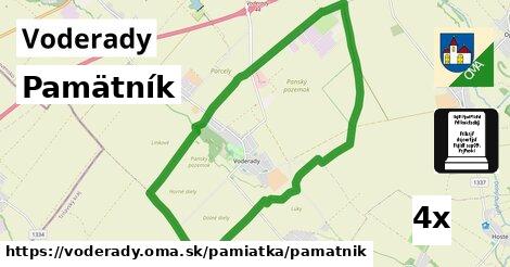 Pamätník, Voderady