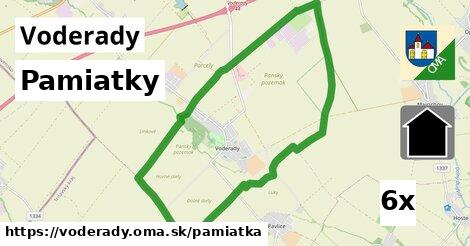 pamiatky v Voderady