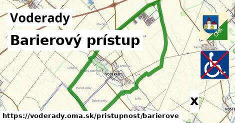 Barierový prístup, Voderady