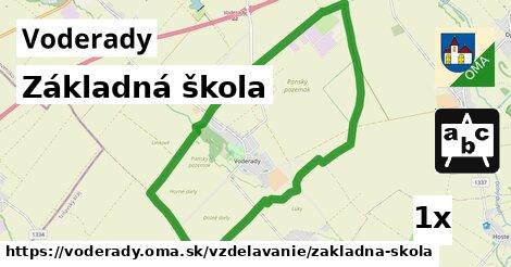 Základná škola, Voderady