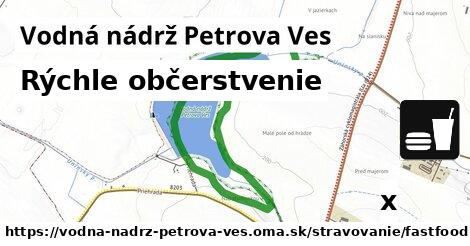 Všetky body v Vodná  nádrž  Petrova Ves