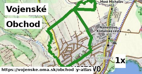 obchod v Vojenské