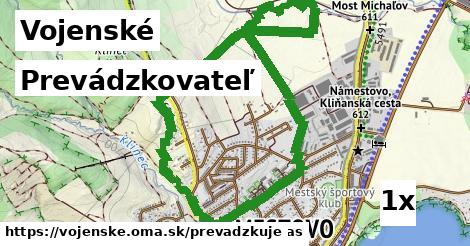 prevádzkovateľ v Vojenské