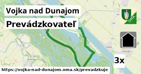 prevádzkovateľ v Vojka nad Dunajom