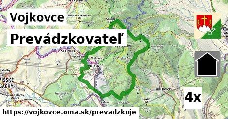 prevádzkovateľ v Vojkovce