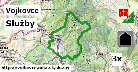 služby v Vojkovce